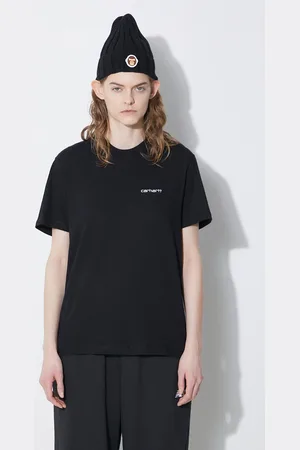 Carhartt T-shirt in cotone S/S Script Embroidery T-S donna colore I032293.0D2XX
