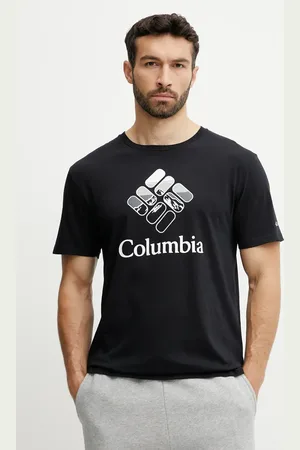 Columbia T-shirt in cotone uomo colore