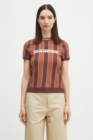 MARTINE ROSE T-shirt Logo Tight donna colore 959YA12700