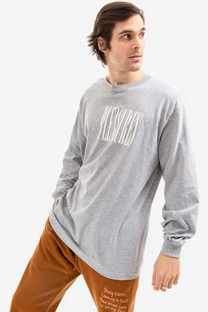 Pleasures Camicia a maniche lunghe Stretch Long uomo Koszulka Stretch Long Sleeve T-shirt P21W043-GREY