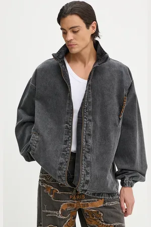 Y / PROJECT Giacca di jeans EVERGREEN PINCHED LOGO DENIM WINDBREAKER uomo colore 207JA002