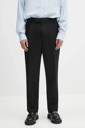 Wacko Maria Pantaloni in lana Pleated uomo colore 24FW-WMP-TR02