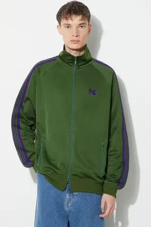 Pins & Needles Felpa Track Jacket uomo colore con applicazione NS244