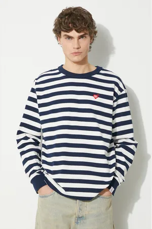 HUMAN MADE Top a maniche lunghe in cotone Graphic Longsleeve colore HM27CS018
