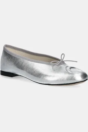 Marine Serre Ballerine in pelle Lilouh Soft Nappa MS x Repetto colore WFW053A.RLEA0032