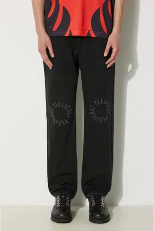 Pleasures Jeans Motive Jeans uomo P24SU018-BLACK