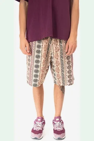 Pleasures Pantaloncini uomo Szorty Shorts P22F038-TAN ORBIT