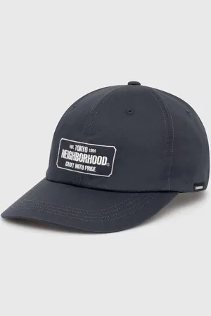 NEIGHBORHOOD Berretto da baseball in cotone Dad Cap colore con applicazione 241YGNH.HT03