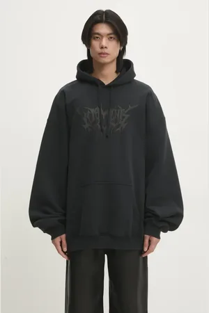 Vetements Felpa Drip Metal Oversized uomo colore con cappuccio UA66HD730B