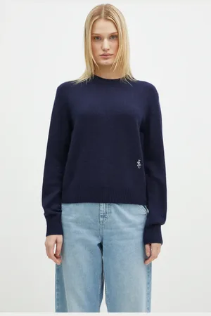 Sporty & Rich Maglione in cachemirie SRC Wool Cashmere colore WS012506302BL32