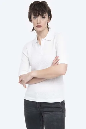 Norse projects T-shirt in cotone Maj Cotton Piquet