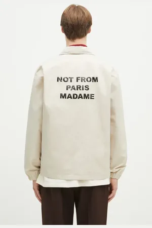 Drôle de Monsieur Giacca La Veste Slogan colore PERM-JT183-PA014-MT