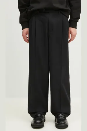 Mki Miyuki-Zoku Pantaloni Wide Fit Suit Pants uomo colore WIDE.FIT.SUIT.PANTS..BL