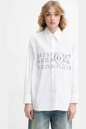 Maison Margiela Camicia in cotone donna colore S52DT0047.M35152