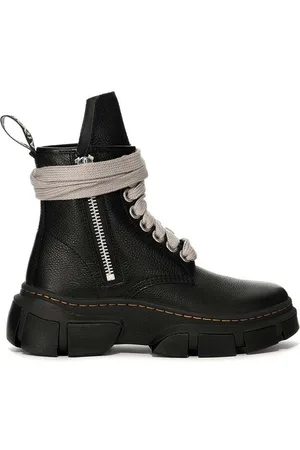 Rick Owens Rick Owens stivaletti alla caviglia in pelle x Dr. Martens 1460 Jumbo Lace Boot donna colore DW01D7810