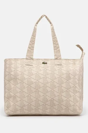 Lacoste Borsa a mano in cotone colore NU4994PB