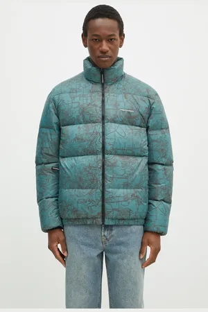 This Is Never That Piumino PERTEX T Down Jacket uomo colore verde TN243OOWHS02