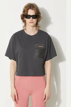 Columbia T-shirt in cotone Painted Peak donna colore 2074491