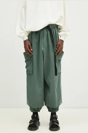 Y-3 Pantaloni Washed Twill Cargo Pant uomo colore JM3208