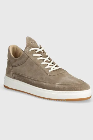 Filling pieces Sneakers in camoscio Low Top Ripple Suede colore 25122799988