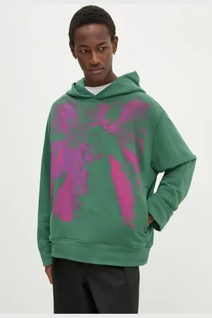 Maison Margiela Felpa in cotone uomo colore con cappuccio SH2GU0013.M25004