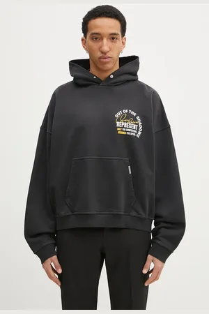 Represent Felpa in cotone Out Of The Shadows Hoodie uomo colore con cappuccio MLM41056.04