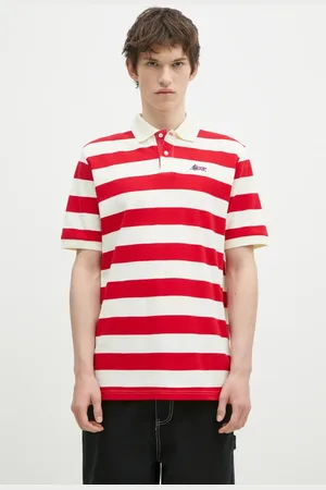 ICECREAM Polo in cotone Running Dog Ss Striped Rugby Top colore IC24468