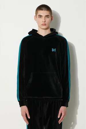 Pins & Needles Felpa Track Hoody uomo colore con cappuccio OT234