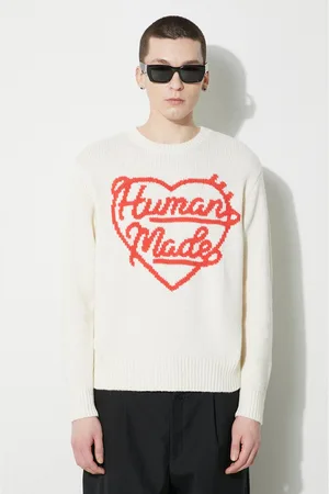 HUMAN MADE Maglione in lana Low Gauge Knit Sweater uomo colore HM27CS038