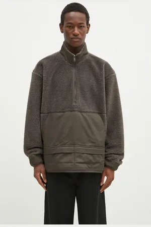 adidas Felpa in pile Premium Essentials Full Zip uomo colore JD3344