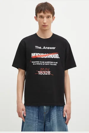NEIGHBORHOOD T-shirt in cotone Tee SS-13 uomo colore 242PCNH.ST13