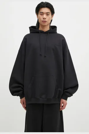 Vetements Felpa Embroidered Logo Oversized uomo colore con cappuccio UA66HD780B