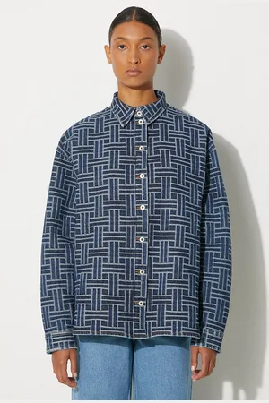Kenzo Camicia di jeans Dropped Shoulders Shirt donna colore FE62DC2476J3.DS