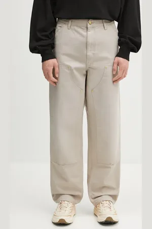 Carhartt Pantaloni in cotone Double Knee Pant colore I034796.2OR4O