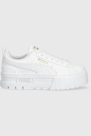 PUMA Scarpe da ginnastica per bambini in pelle Mayze Lth Jr