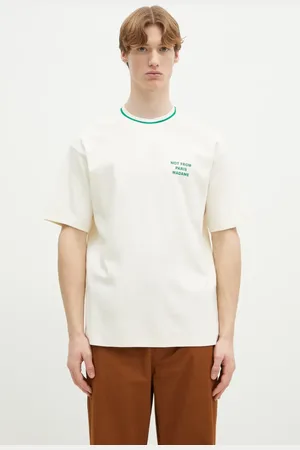 Drôle de Monsieur T-shirt in cotone Le T-Shirt Slogan Sport uomo colore F-TS189-CO002-CM