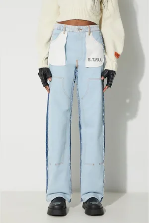 Heron Preston Jeans Washed Insideout Carpenter donna HWYB007F23DEN0014510