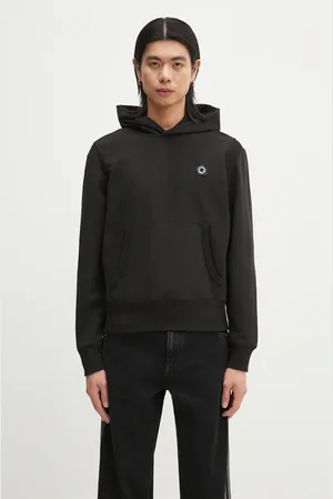 Kenzo Felpa in cotone Boke Flower 2.0 uomo colore con cappuccio FF55SW2554MC.99J