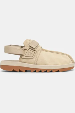 Reebok Ciabatte slide in camoscio Beatnik uomo colore 100210318