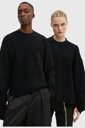 HELIOT EMIL Maglione in lana colore M.07.063.BLK01