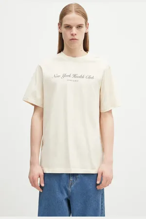 Sporty & Rich T-shirt in cotone NY Health Club colore TO043514043CR01
