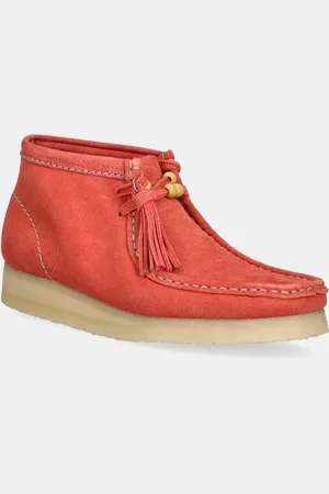 Clarks Scarpe in camoscio Wallabee Boot donna colore 26181112