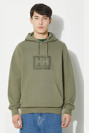Helly Hansen Felpa in cotone colore con cappuccio 62981