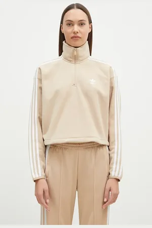 adidas Felpa in pile Polarf Half Zip colore con applicazione IY7267