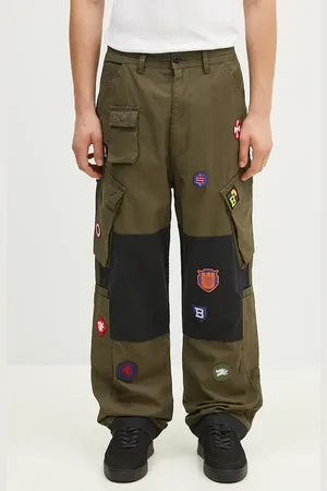 Billionaire Boys Club Pantaloni in cotone Patch Cargo Pant colore B24315
