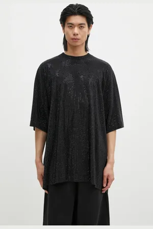 Vetements T-shirt in cotone Iced-Out Oversized uomo colore UA66TR900B