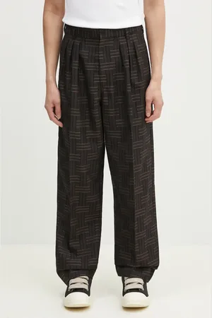 Kenzo Pantaloni in lana uomo colore FF55PA2149JT.90