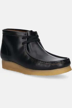 Clarks Scarpe in pelle Wallabee Boot uomo colore 26179167