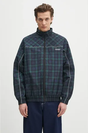 MARTINE ROSE Giacca Oversized Track colore verde 171WP11024