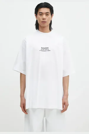 Vetements T-shirt in cotone All You Need Oversized colore UA66TR690W